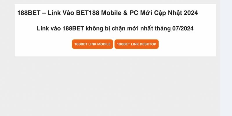 Link vào 188bet chơi game cùng bạn bè