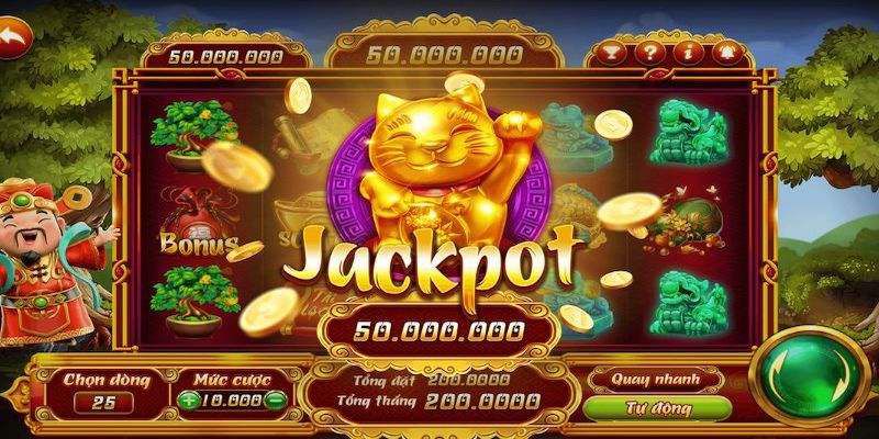 Game nổ hũ 188bet phiên bản mèo Neko may mắn